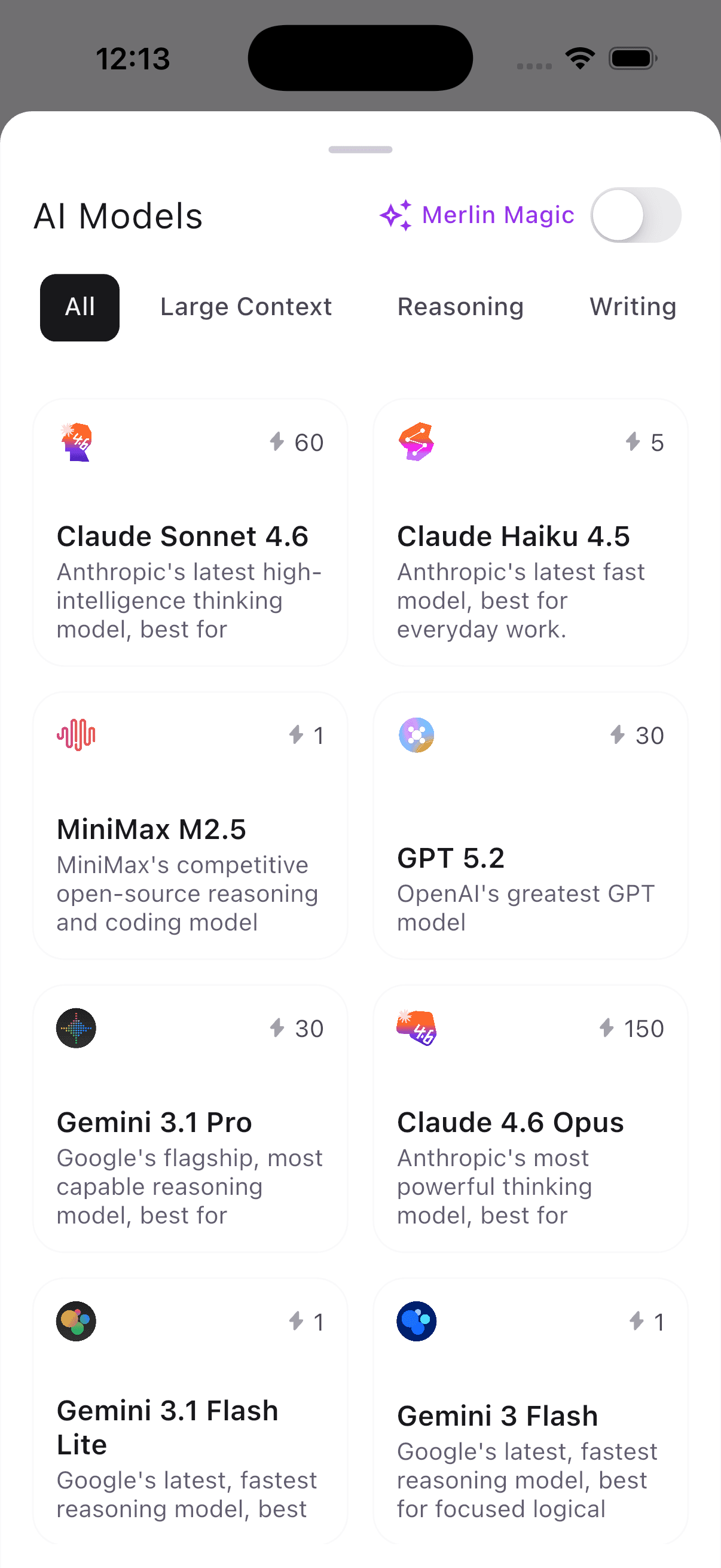 Merlin: All-in-One AI preview 4