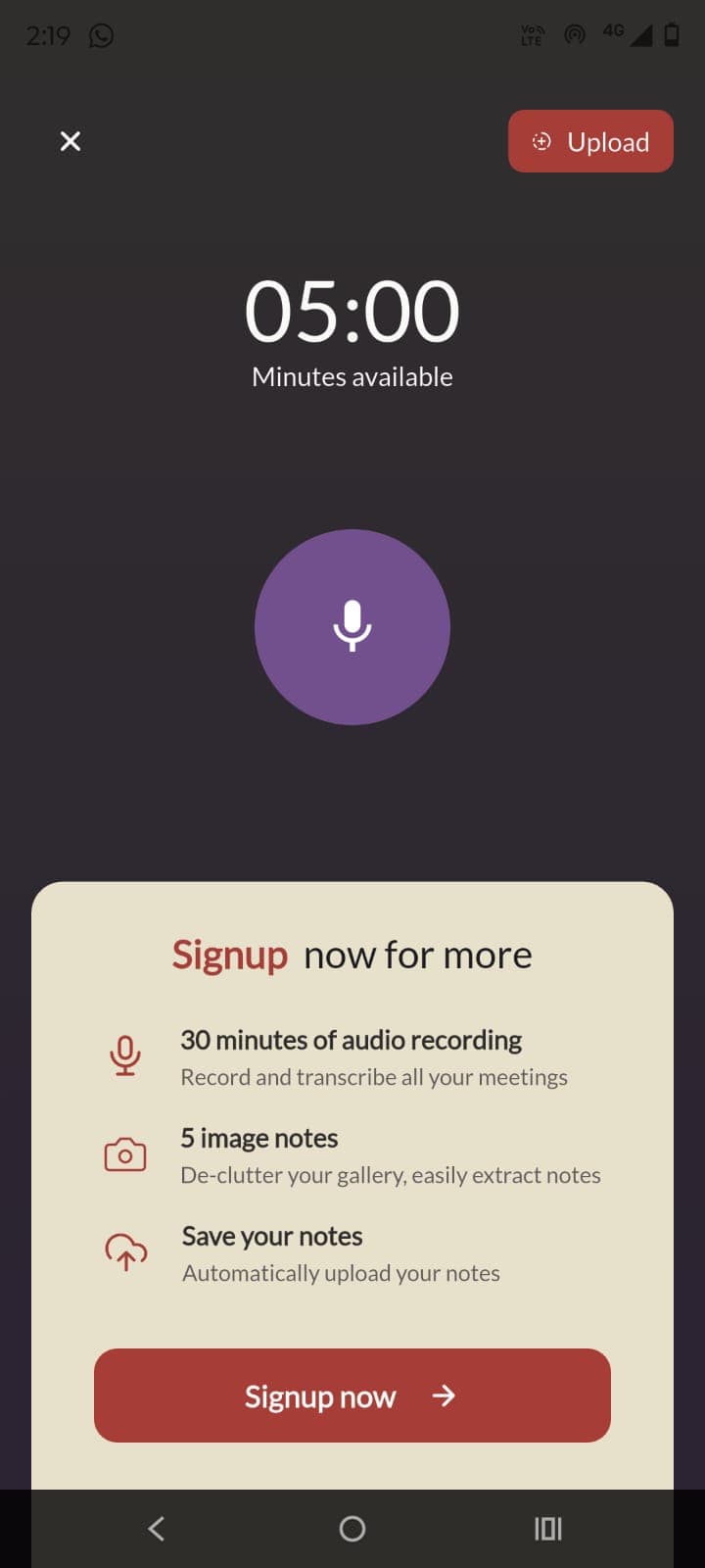 Notes AI: Intelligent Note Taker preview 3