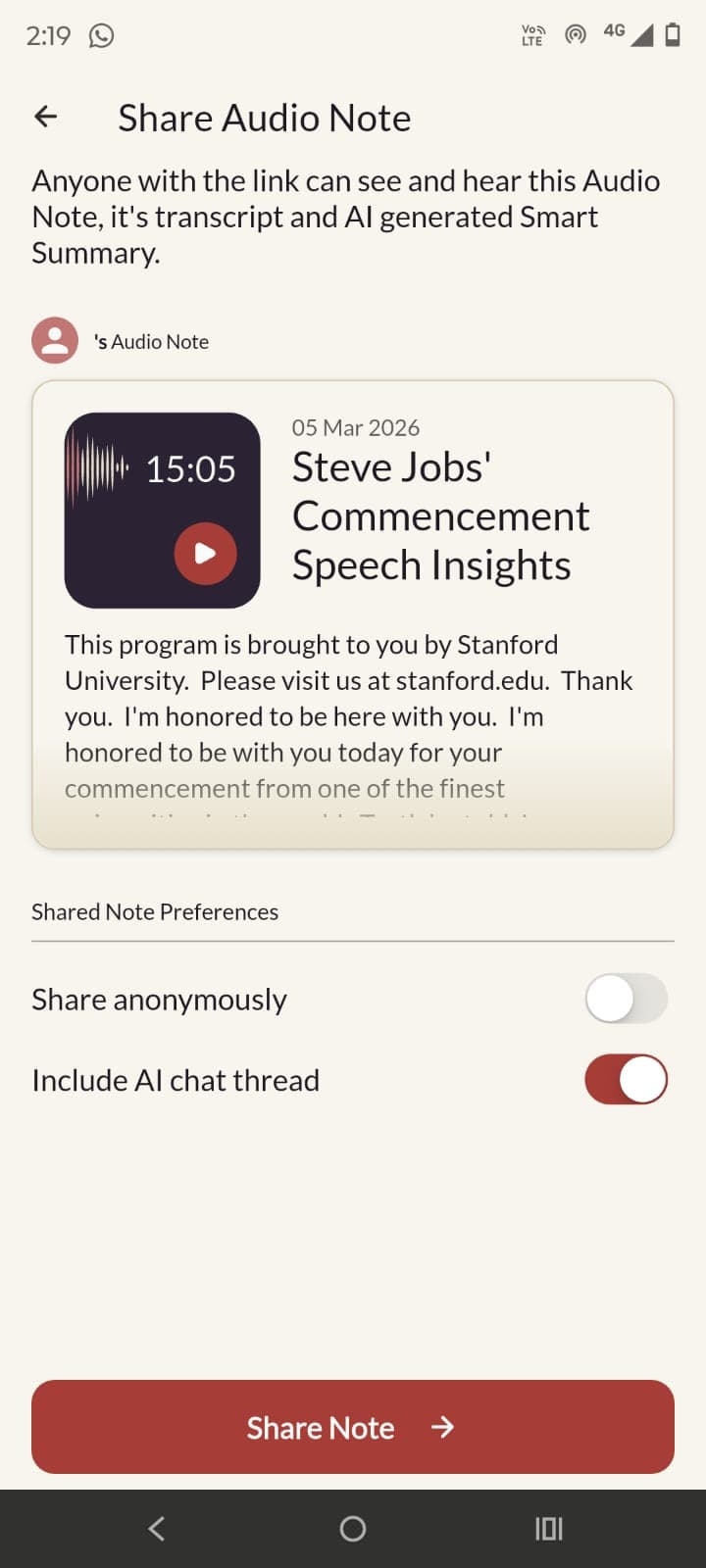 Notes AI: Intelligent Note Taker preview 7